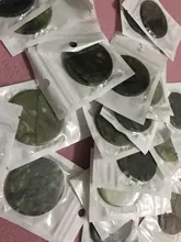 Mini extensiones de pestañas, piedra de Jade verde, delicado, duradero, útil, Pestañas postizas, almohadilla de pegamento, soporte, herramientas de maquillaje