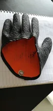 Guantes antideslizantes de látex para pesca, protectores de mano antideslizantes con cierre magnético para pescar, 1 unidad