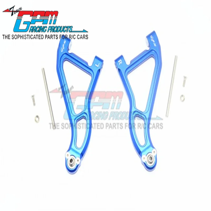 

GPM ALUMINUM FRONT UPPER SUSPENSION ARM -8PC SET FOR TRAXXAS 1/7 UNLIMITED DESERT RACER Upgrade