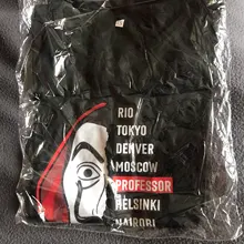 Camiseta De La Casa De Papel Harajuku para hombre y mujer, Camiseta con estampado De La Casa De Papel, camiseta Bella Ciao parte De arriba De estilo Hip Hop