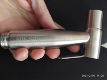 Spray-Gun Shower-Head Toilet-Hand-Held-Booster Stainless-Steel Water-Saving