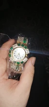 Reloj de pulsera de lujo con diamantes de imitación para Mujer, accesorio femenino de marca superior, 2021