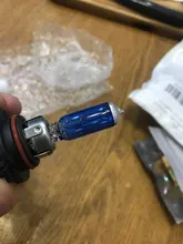 Hippcron-lámpara halógena HB4 para coche, Faro de cristal de cuarzo azul oscuro, superblanco, 9006 K, 5000, 12V, 55W, 1 par