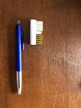 Taladro eléctrico para manicura, cepillo de limpieza, broca, herramienta de limpieza, brocha de alambre de cobre, brocas para odontología, 1 unidad