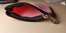 DIY simple de lona de algodón puro cremallera moneda bolsa dinero de bolsillo los hombres de las mujeres mano moneda monedero pequeño, cartera chico