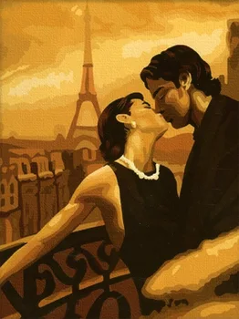 Painting by Numbers Premium: Kiss in Paris
Painting by Numbers Premium: Kiss in Paris