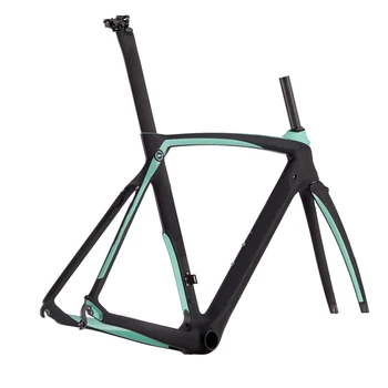 T1000 Disk 140 / 160 rotor Frame Full Carbon Road Bike Frame Disc Brake Flat Mount Brake Framset
T1000 Disk 140 / 160 rotor Frame Full Carbon Road Bike Frame Disc Brake Flat Mount Brake Framset