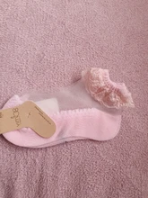 Calcetines antideslizantes con encaje de flores para bebé recién nacido, de algodón, alas de Ángel, para verano