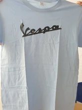 Vespa Vespa T Shirt Men 2017 Divertida Camiseta 100% Algodón de Verano de Manga Corta Cuello Redondo Camisetas Masculino #194