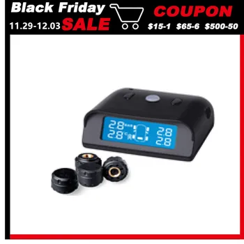 CARCHET Universal Car Tire Pressure Alarm Monitor System TPMS Digital Display Blue Light Wireless 4 External Sensors
CARCHET Universal Car Tire Pressure Alarm Monitor System TPMS Digital Display Blue Light Wireless 4 External Sensors