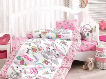 BEBEK UYKU SETİ %100 PAMUK (YORGAN+YORGAN KORUYUCU+ÇARŞAF+2 ADET YASTIK KILIFI+KENAR KORUYUCU) MODEL: TAVŞAN KARDEŞ PEMBE
BEBEK UYKU SETİ %100 PAMUK (YORGAN+YORGAN KORUYUCU+ÇARŞAF+2 ADET YASTIK KILIFI+KENAR KORUYUCU) MODEL: TAVŞAN KARDEŞ PEMBE