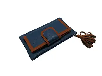 Wallet for women in leather, two separate departments wallet, wallet and card holder, 19x11 cm. (Blue-leather)
Wallet for women in leather, two separate departments wallet, wallet and card holder, 19x11 cm. (Blue-leather)