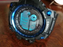 Reloj deportivo luminoso para hombre, correa de silicona de alta gama, reloj de pulsera militar, calendario Led, Digital, resistente al agua, masculino