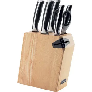 Set of 5 kitchen knives, scissors and block knife set with nadoba Ursa knife (722616) 
Set of 5 kitchen knives, scissors and block knife set with nadoba Ursa knife (722616)