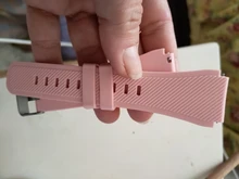 22mm banda de silicona para Samsung Galaxy ver 46mm 42mm deportes correa para Samsung Gear S3 frontera/activo 2 Huawei Watch 2