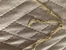 Collares de cuentas anenjary simples de Plata de Ley 925 con suerte para mujer, gargantilla de cadena corta, collares S-N554