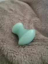 Rodillo masajeador de piedra de Jade, Cuarzo Rosa Natural, belleza Facial, masaje en forma de seta, cuidado del cuello, herramientas adelgazantes, belleza de la salud