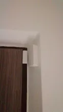 1-10 Uds Tuya WiFi inteligente Sensor de puerta Puerta Abierta/cerrado detectores WiFi App Notificación de alerta de alarma de Alexa de Google