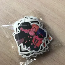 Pegatinas de peces de plátano de Anime, para papelería, portátil, monopatín, PVC, mochila, botella, bicicleta, pegatina impermeable para coche, 10/30/50 Uds.