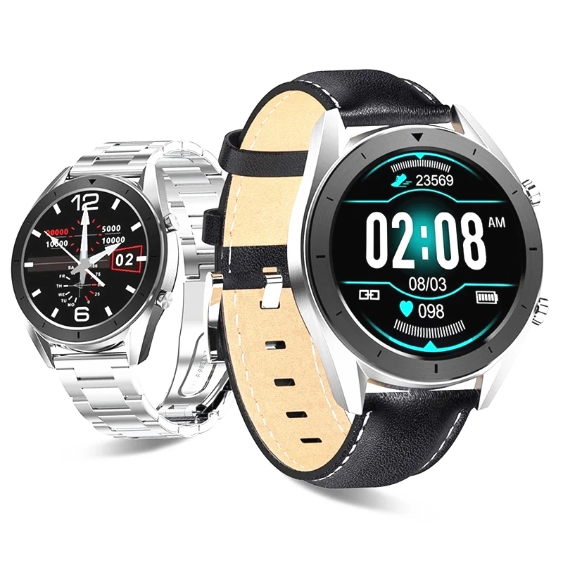 Nennbo DT99 SmartWatch Business Round HD Screen ECG Detection Changeable Dials Fitness Tracker IP68 Waterproof Men Sports Watch
Nennbo DT99 SmartWatch Business Round HD Screen ECG Detection Changeable Dials Fitness Tracker IP68 Waterproof Men Sports Watch