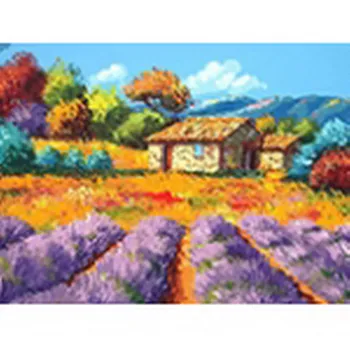 Canvas-coloring by numbers series "palette" 40x50 "lavender field and house" Red Cat x-3469
Canvas-coloring by numbers series "palette" 40x50 "lavender field and house" Red Cat x-3469