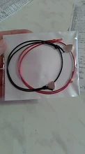 2 unids/lote Pequeño amor corazón pulsera de la suerte, rojo, negro, blanco, Color de la cuerda pulsera ajustable par de Pulseras de Moda al por mayor