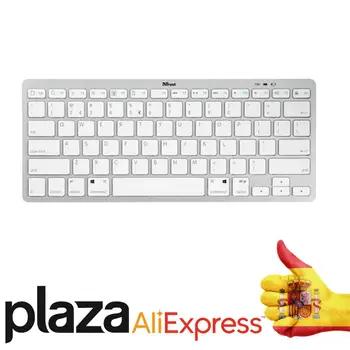 Keyboard and Mouse wireless Bluetooth QWERTY TRUST for tablet/laptop/Smartphone, compatible with IOS/Windows/An
Keyboard and Mouse wireless Bluetooth QWERTY TRUST for tablet/laptop/Smartphone, compatible with IOS/Windows/An