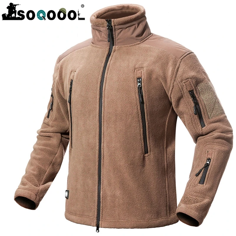 SOQOOOL Winter Tactical Thicken Fleece Jacket Men Warm Polar Military Army Jacket Patchwork Multi Pocket Man Outerwear Coat
SOQOOOL Winter Tactical Thicken Fleece Jacket Men Warm Polar Military Army Jacket Patchwork Multi Pocket Man Outerwear Coat