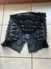 Transpirable Shorts deportivos para exterior de esquí acolchado cadera pantalones cortos resistente a los golpes cortos resistencia a la caída de acolchado pantalones cortos