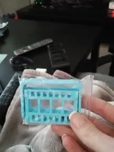 Estante de exhibición de acrílico, broca de taladro ajustable de 16 agujeros, soporte de cabezal de molienda, caja de almacenamiento, accesorios de taladro de manicura LA904, 1 Uds.