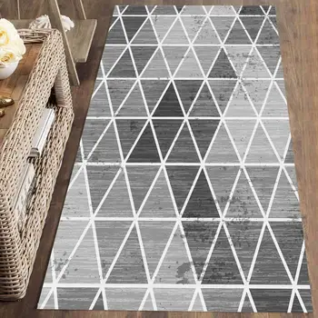 Else Gray Triangles Geometric Nordec Scandinav 3d Print Non Slip Microfiber Washable Runner Mats Floor Mat Rugs Hallway Carpets 
Else Gray Triangles Geometric Nordec Scandinav 3d Print Non Slip Microfiber Washable Runner Mats Floor Mat Rugs Hallway Carpets