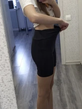 Pantalones cortos deportivos para mujer, Shorts ajustados elásticos de cintura elástica negro, informales, para Fitness, para verano