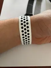 Solo bucle para reloj Apple Watch banda 44mm 40mm, 42mm, 38mm transpirable elástico de la correa banda pulsera de silicona iWatch Serie 3 4 5 SE 6 Correa