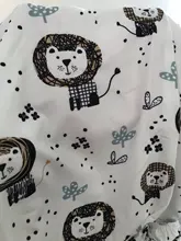 Sábana de cuna para bebé, juego de cama para recién nacido con estampado de cuna