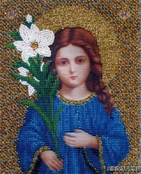 B-1061 set for embroidery with beads charivna mite 'Icon of the Mother of God трилетствующая' 18*21.5 cm
B-1061 set for embroidery with beads charivna mite 'Icon of the Mother of God трилетствующая' 18*21.5 cm