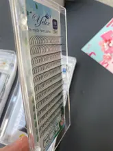 Pestañas Yelix 12 líneas prefabricadas volumen fans 2D/3D/4D/5D/6D ruso extensiones de pestañas con volumen Premium pestañas individuales extensión