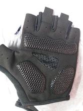 Guantes de ciclismo antideslizantes Unisex, para ciclismo de montaña al aire libre, lavables, medio dedo, guantes deportivos de dedo corto