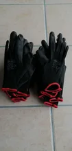 NMSAFETY-guantes de trabajo de seguridad para construcción, 12 pares/24 Uds., guantes de goma para jardín, trabajo Industrial