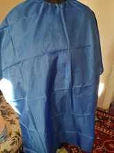 Paño para peluquería de nailon, capa para cortar el pelo, impermeable, gorro de peluquería Q0KD