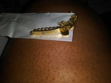 Pulsera personalizada para bebé en color dorado, pulsera con cadena tipo Fígaro personalizable con el nombre del bebé, cierre de seguridad