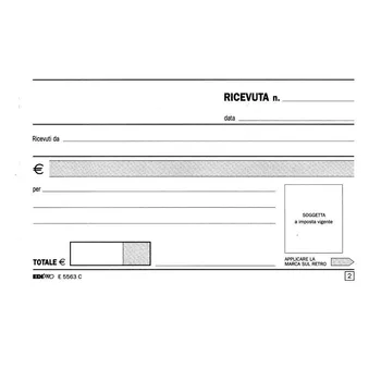 50 SET 3 PIECES RECEIPT GENERIC 13020 17 X12CM X2 CARBONLESS CONTABILITA'
50 SET 3 PIECES RECEIPT GENERIC 13020 17 X12CM X2 CARBONLESS CONTABILITA'