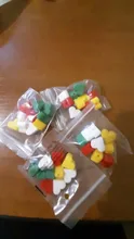 Bopoobo-Cuentas de silicona para dentición, accesorios para dentición, mordedor de estrella de silicona con perlas de grado alimenticio, mordedor, 40 uds.