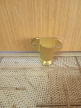 KAK-Tope de puerta magnético ajustable de acero inoxidable, equipo de mobiliario resistente al agua, adhesivo, sin agujeros, soporte