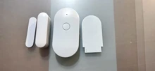 Sensor de ventana de puerta con WIFI para el hogar, alarma de seguridad inalámbrica independiente, Tuya, funciona con notificación Alexa, sin Hub abierta o cerrada