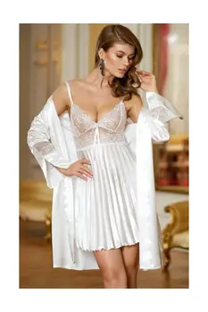 Women Sexy Satin Nightgown 2 piece
Women Sexy Satin Nightgown 2 piece