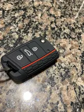 Para Vw Golf 7 coche Polo cubierta para Skoda Karoq rápido Octavia A7 para asiento Ibiza Leon 5f soporte clave para Volkswagen Polo Fob