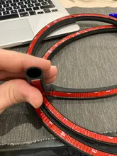 Tira de sellado de goma para puerta de 2-8M tira de sellado para puerta de coche tipo D grande, aislamiento acústico Universal, sellos impermeables de goma Epdm para coche