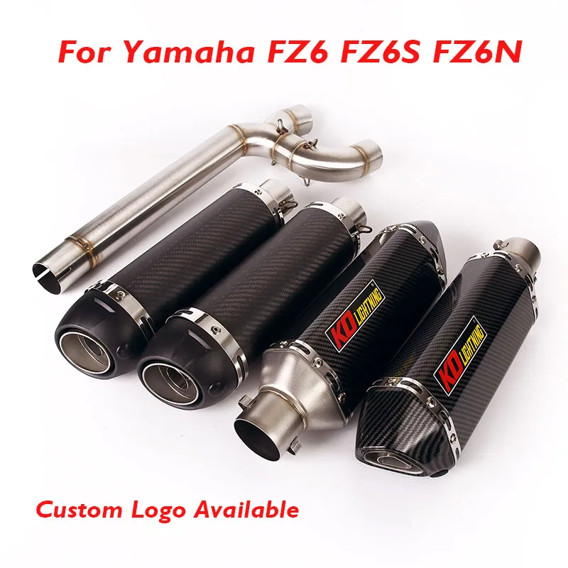 FZ6 Motorcycle Exhaust System Slip on Connection Link Muffler Escape Tip Silencer Pipe for Yamaha FZ6 FZ6S FZ6N
FZ6 Motorcycle Exhaust System Slip on Connection Link Muffler Escape Tip Silencer Pipe for Yamaha FZ6 FZ6S FZ6N