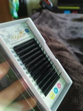 Yelix L Curl extensiones de pestañas 8-15mm mezcla de mate de visón pestañas extensión individuales pestañas L +/LU/M rizo maquillaje pestañas falsas