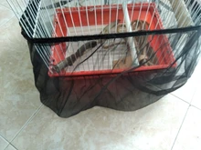 Cover-Catcher Bird-Supplies Parrot-Cover Mesh Airy-Fabric Easy-Cleaning Nylon Soft Receptor-Guard